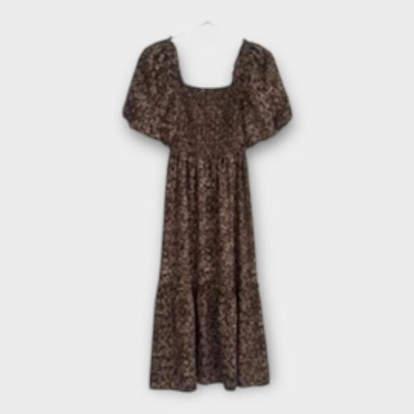 NWT Moon River Maxi Smocked Dress Size Small - Picture 3 of 11